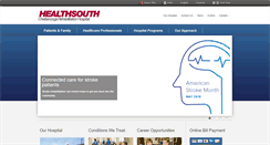 Desktop Screenshot of healthsouthchattanooga.com